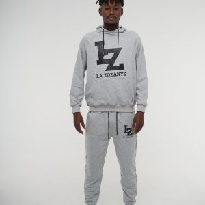 Sweat à capuche Gris