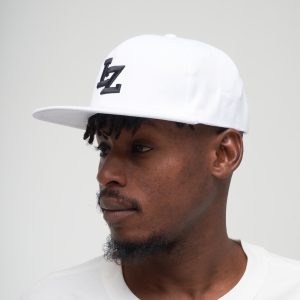 Casquette de baseball visière plate la zozanye coton - Blanc