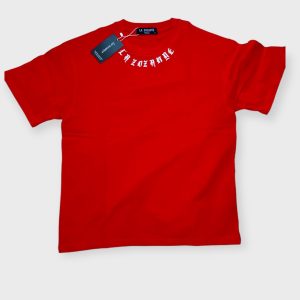 Tee-shirt manches courtes grande taille
ROUGE