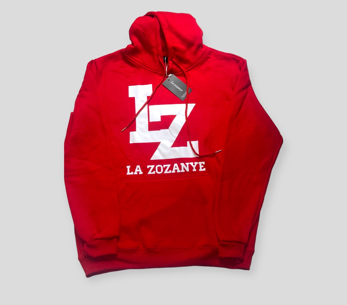 ENSEMBLE SWEAT-SHIRT À CAPUCHE ROUGE
