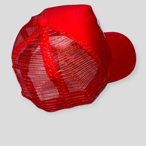 Casquette de baseball la zozanye avec maille respirante  - Rouge