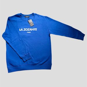 Sweat-shirt sans capuche Bleu