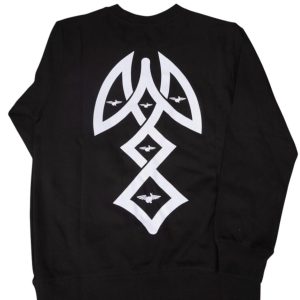 Sweat-shirt sans capuche Noir
